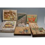 ANTIQUE COLLECTION OF CHILDREN'S JIGSAW PUZZLES