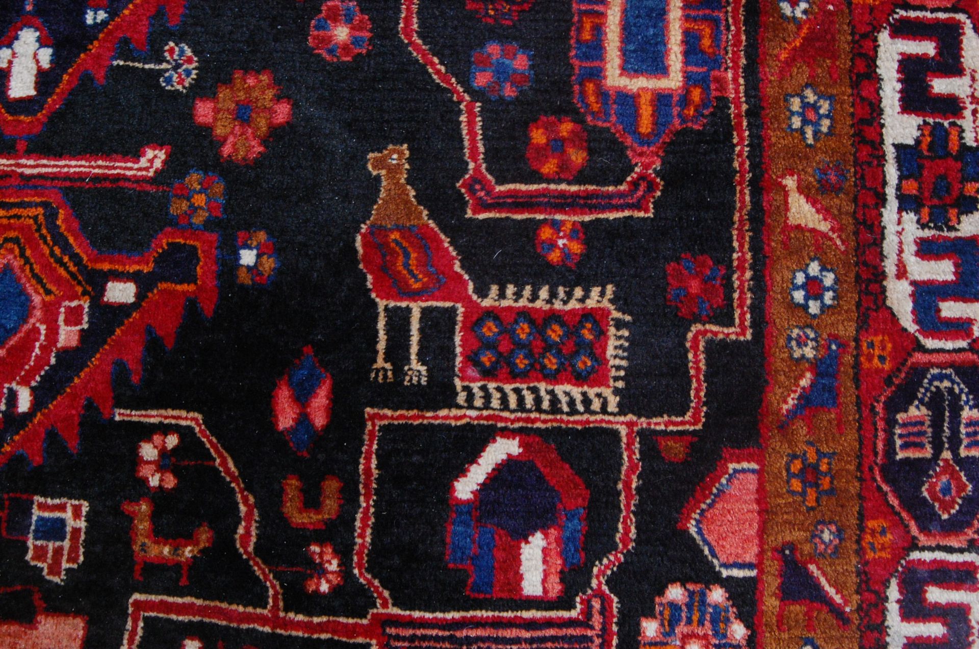 LARGE 20TH CENTURY PERSIAN / IRANIAN NAHAVAND RUG - Bild 6 aus 6