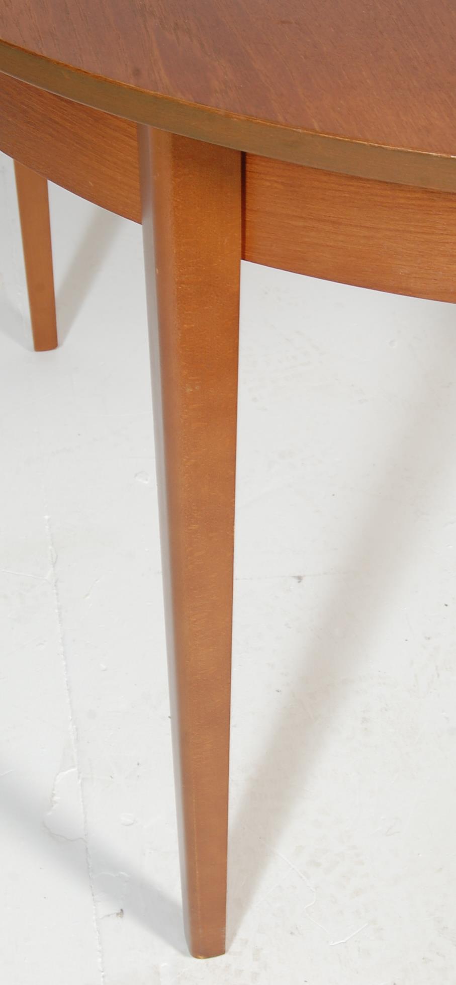 RETRO VINTAGE 1970S TEAK WOOD TABLE AND CHAIRS - Image 6 of 9