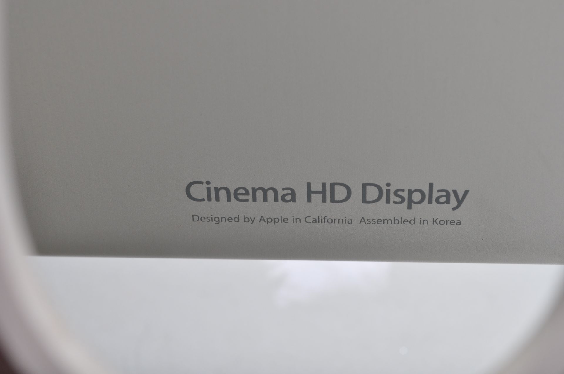 CONTEMPORARY ALUMINIUM APPLE MONITOR 29" CINEMA HD DISPLAY - Bild 7 aus 10