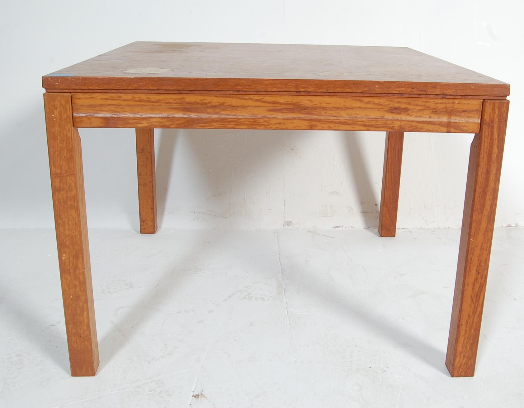 VINTAGE RETRO 20TH CENTURY TEAK WOOD COFFEE TABLE - Image 4 of 7