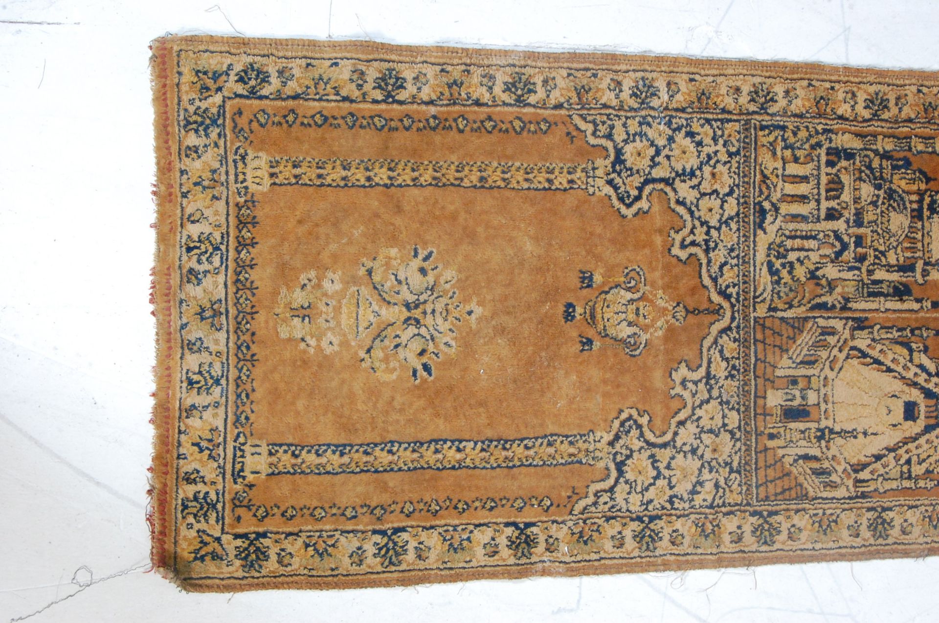 19TH CENTURY MIDDLE EASTERN TURKISH MIHRAB PRAYER - Bild 4 aus 5