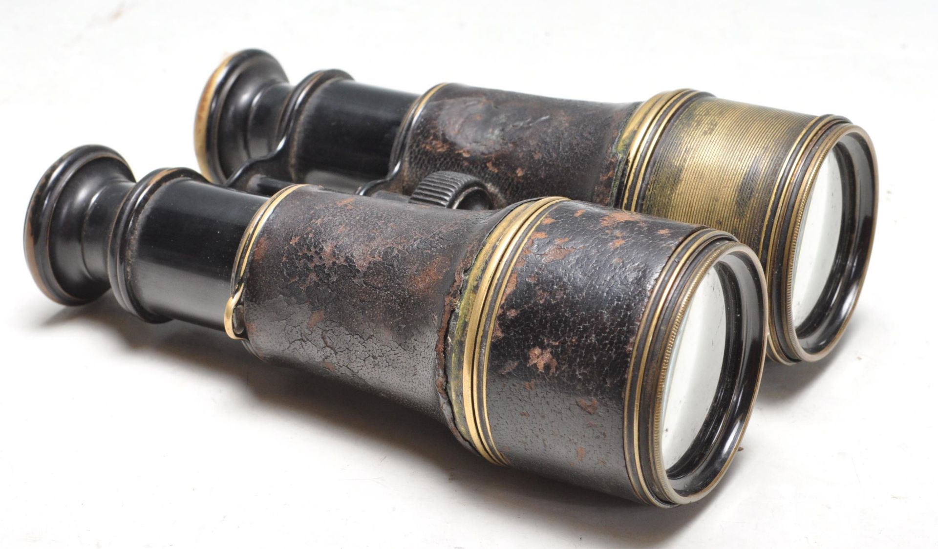 ANTIQUE WWI LEMAIRE PARIS FRENCH BINOCULARS