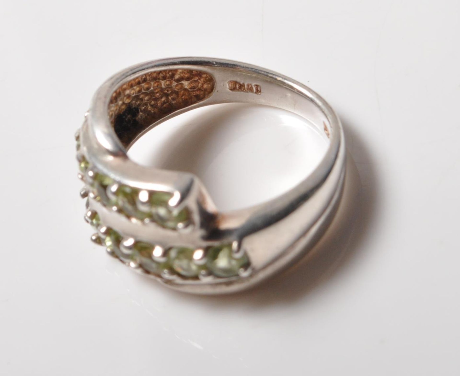 COLLECTION OF NINE SILVER LADIES RINGS - Image 9 of 9