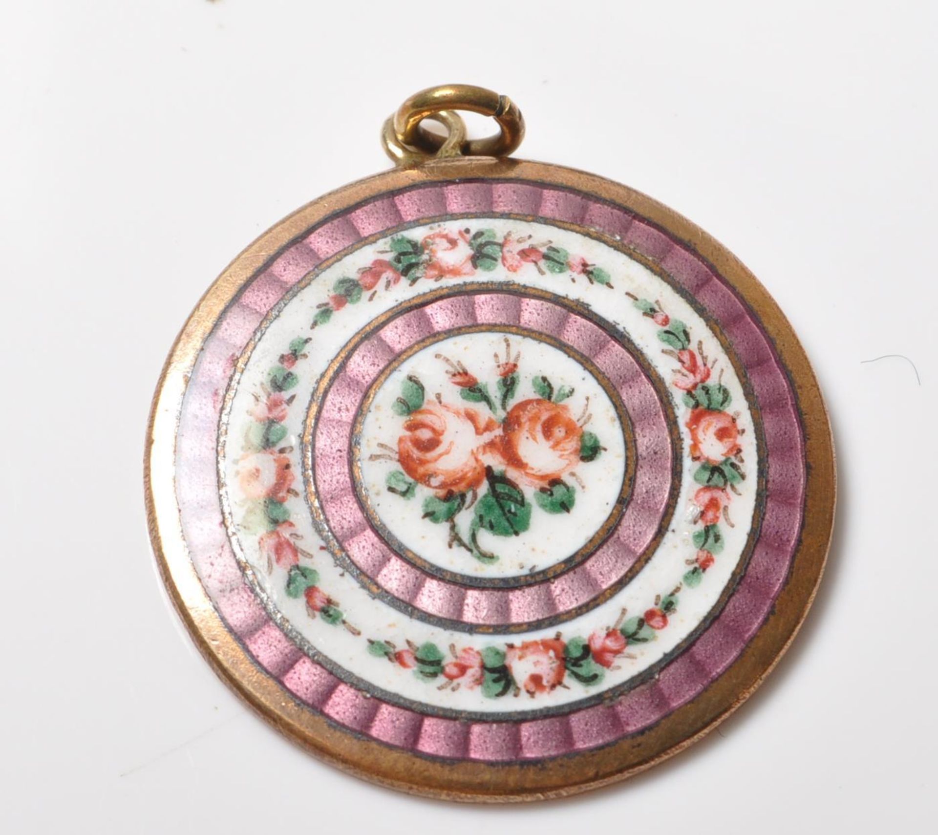 COLLECTION OF ANTIQUE EDWARDIAN EARLY 20TH CENTURY ENAMELS - Image 2 of 7