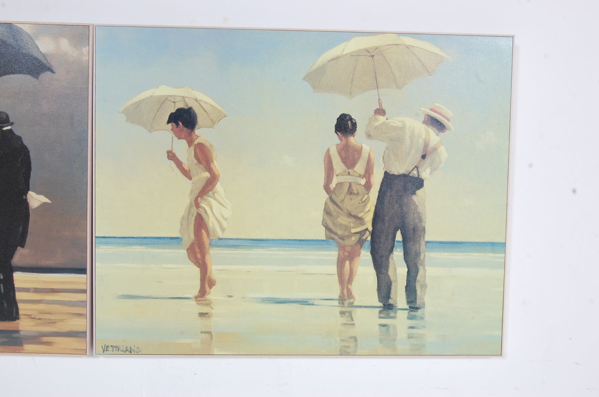 TWO JACK VETTRIANO PRINTS INCLUDING THE SINGING BUTLER - Bild 5 aus 8