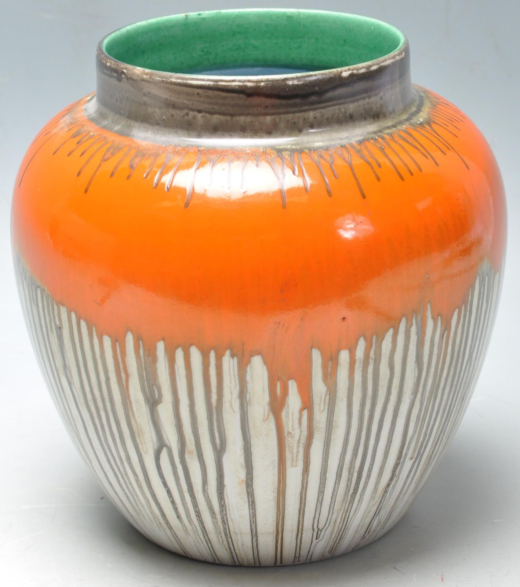 EARLY 20TH CENTURY 1930S ART DECO SHELLEY HARMONY WARE GINGER JAR - Bild 4 aus 7