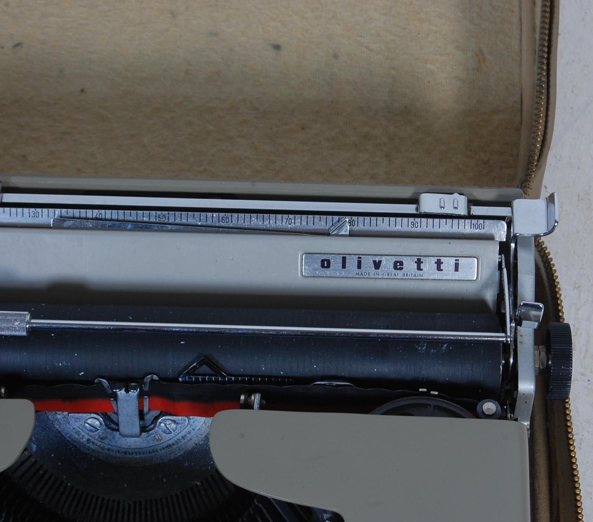 RETRO VINTAGE 1960S OLIVETTI 22 TYPEWRITER - Bild 6 aus 6