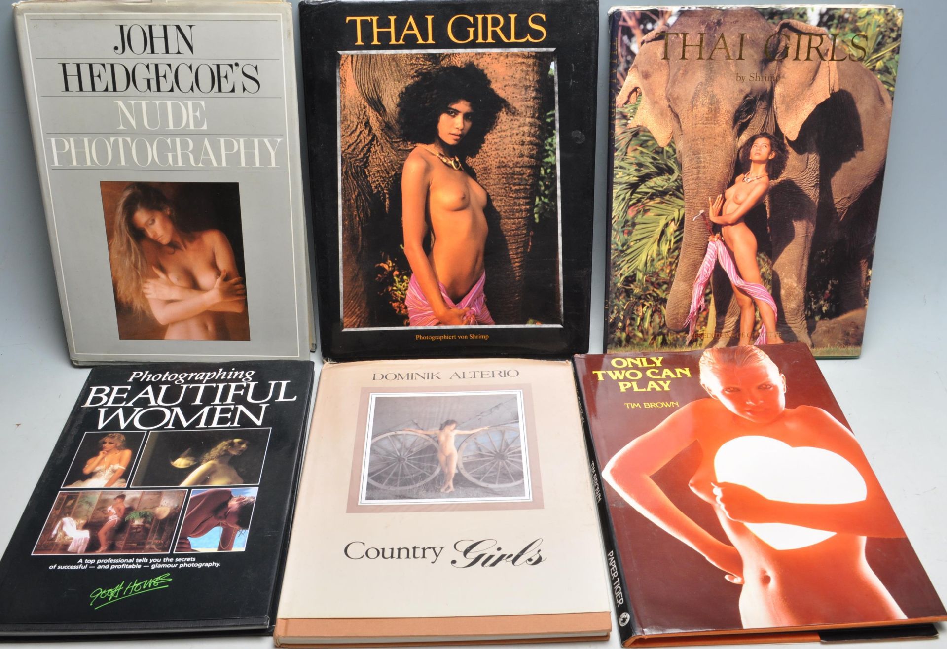 COLLECITON OF LATE 20TH CENTURY HARDBACK EROTICA