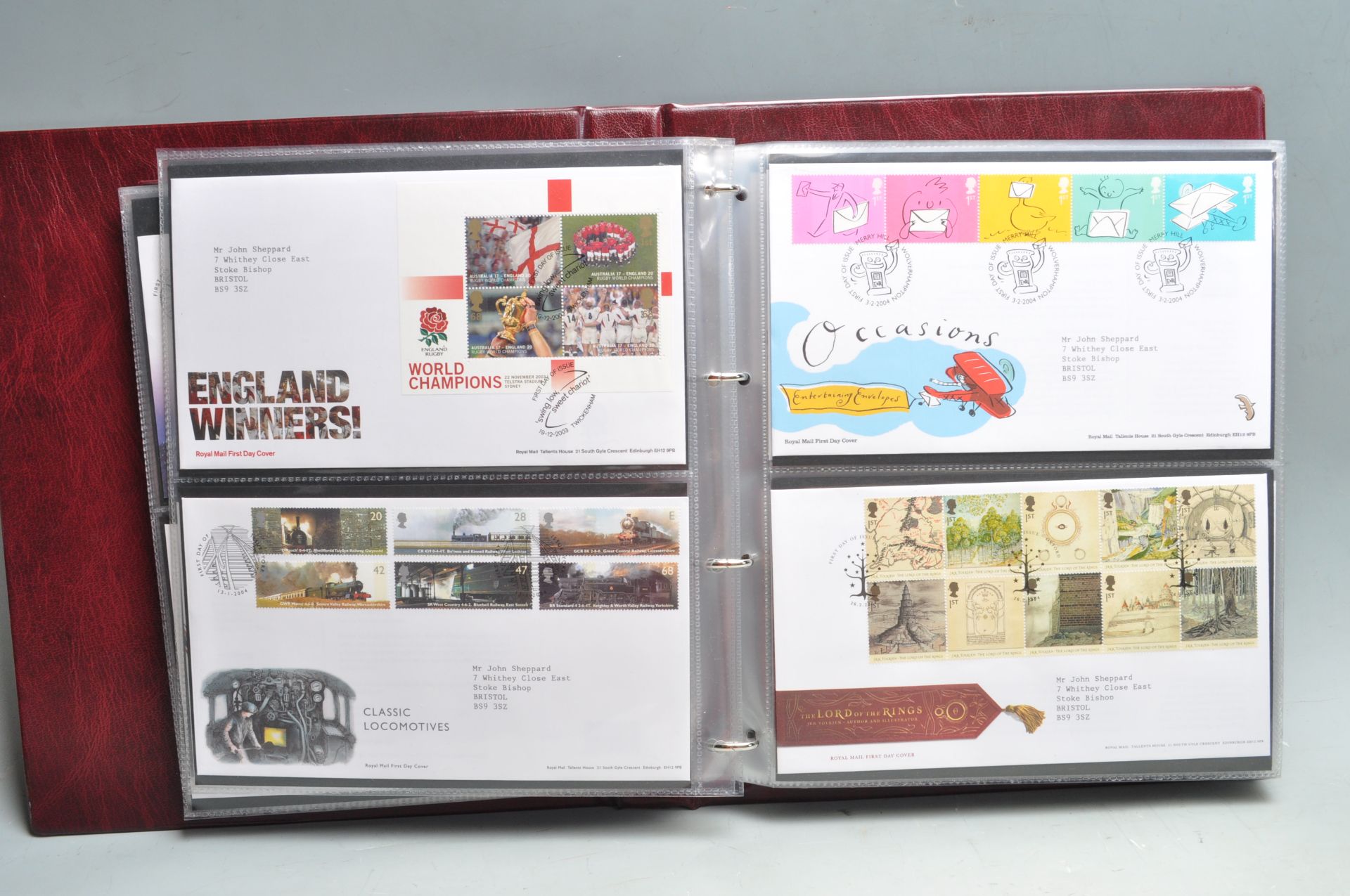 FOUR ALBUMS OF ROYAL MAIL FIRST DAY COVERS - Bild 18 aus 25