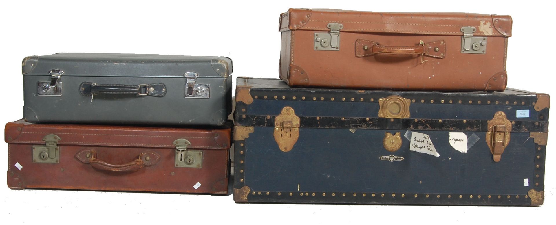 1930’S AND LATER SUITCASES AND TRAVEL TRUNKS