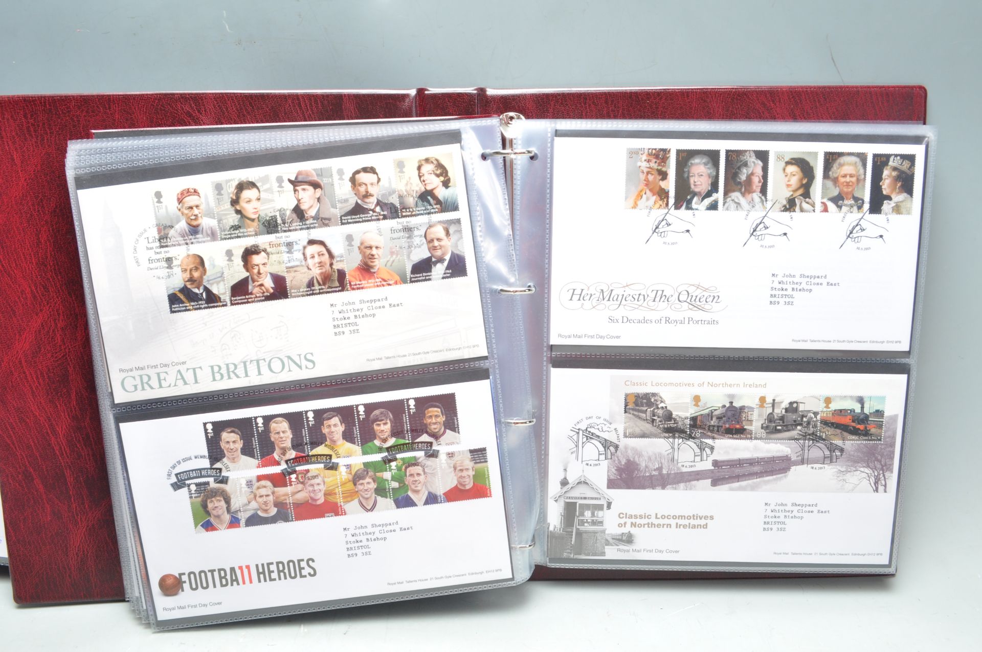 FOUR ALBUMS OF ROYAL MAIL FIRST DAY COVERS - Bild 9 aus 25