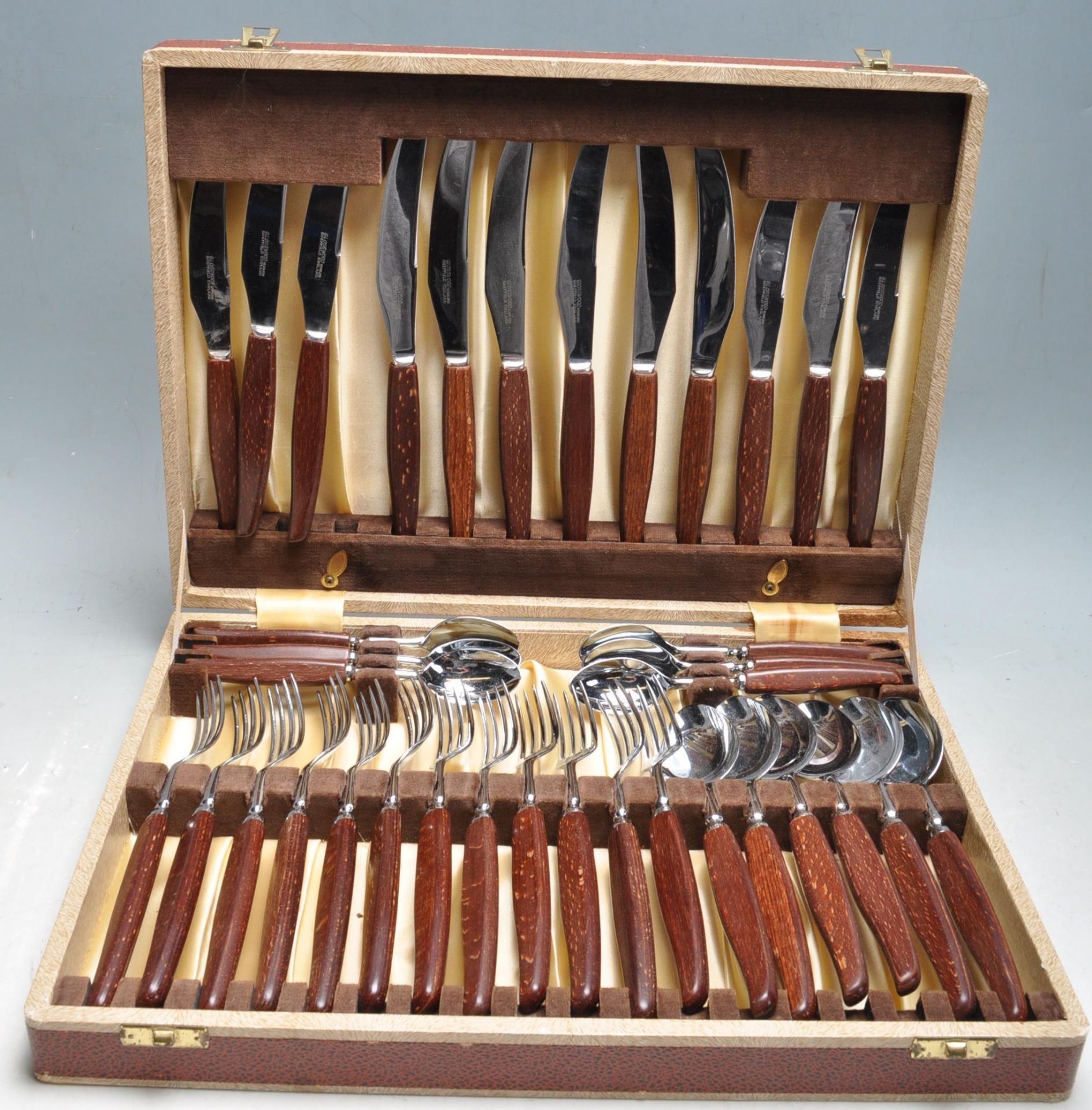 1960’S DANISH INSPIRED CANTEEN CUTLERY BY GLOSSWOOD