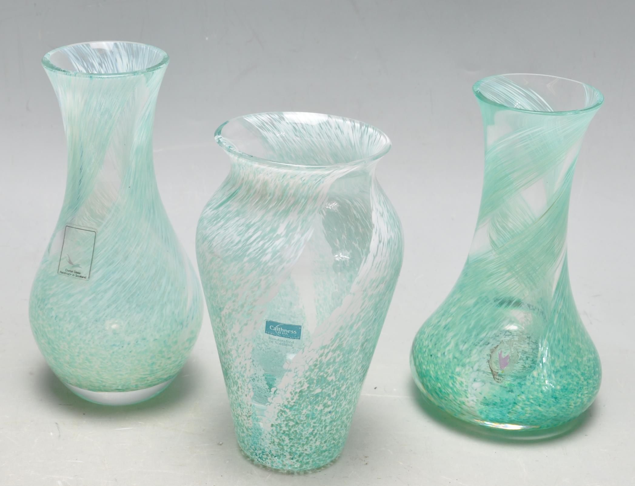 EIGHT PIECES OF CAITHINESS AND MDINA STUDIO ART GLASS - Image 6 of 7