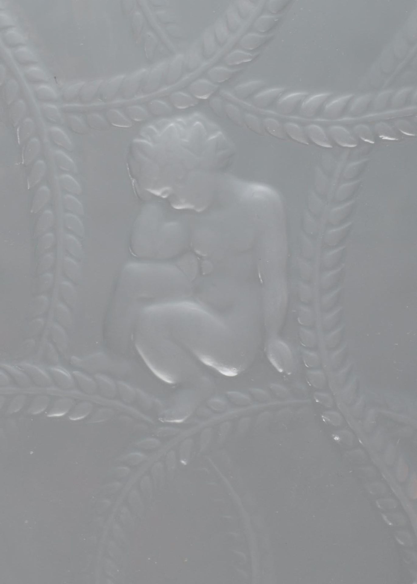 LALIQUE - ROPE AND CHERUB GLASS PLATE - Bild 3 aus 4