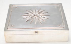 CONTEMPORARY ZOLOTAS SILVER BOX