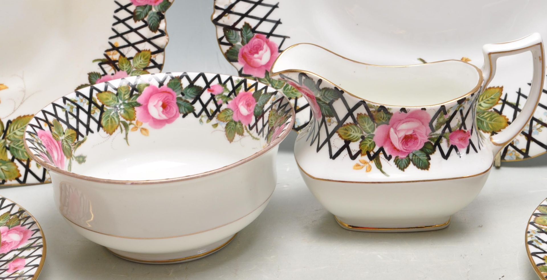 VINTAGE LATE 20TH CENTURY TEA SERVICE - Bild 6 aus 10