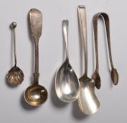 GROUP OF SILVER HALLMARKED HARLEQUIN SPOONS