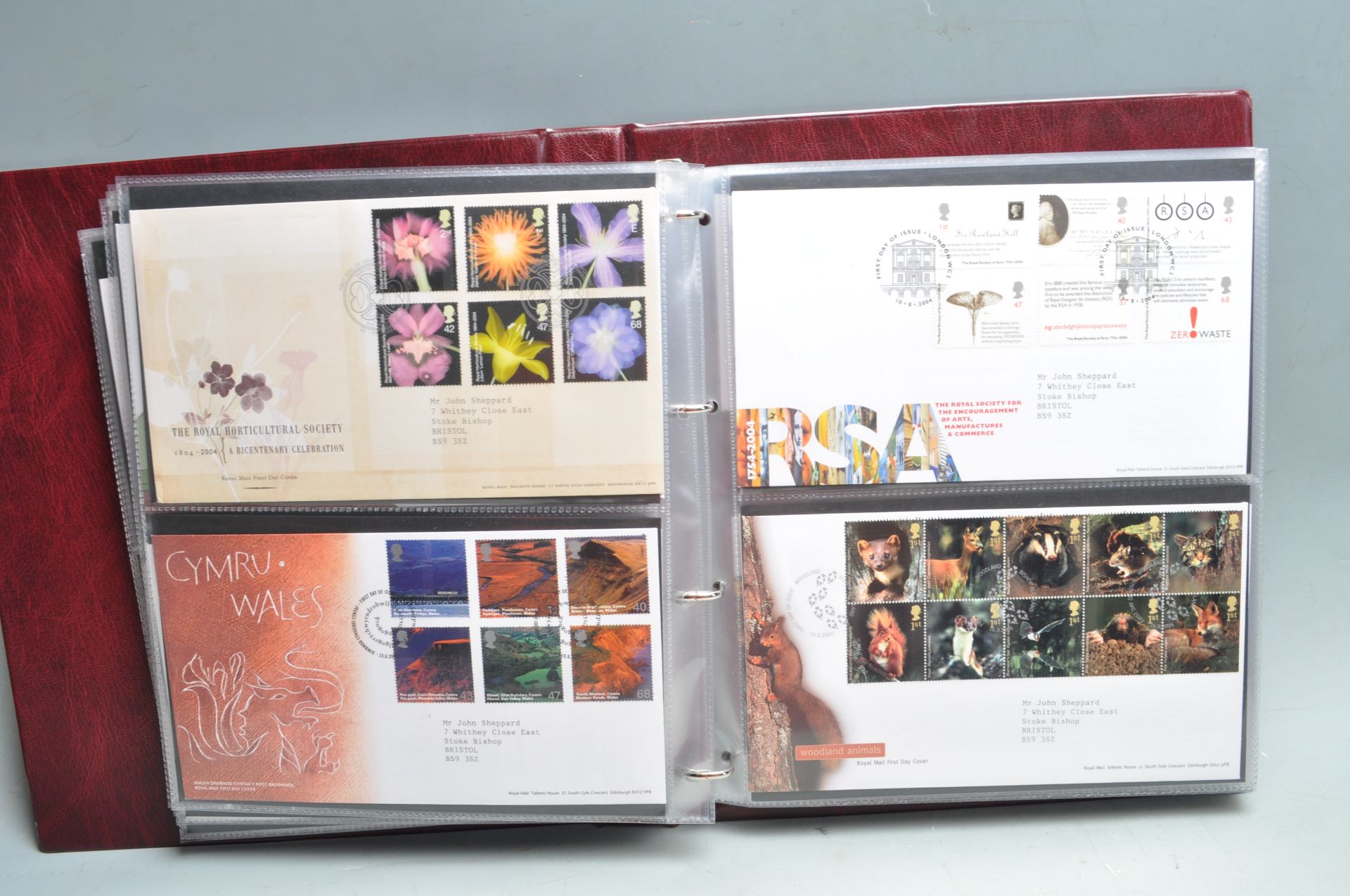 FOUR ALBUMS OF ROYAL MAIL FIRST DAY COVERS - Bild 20 aus 25