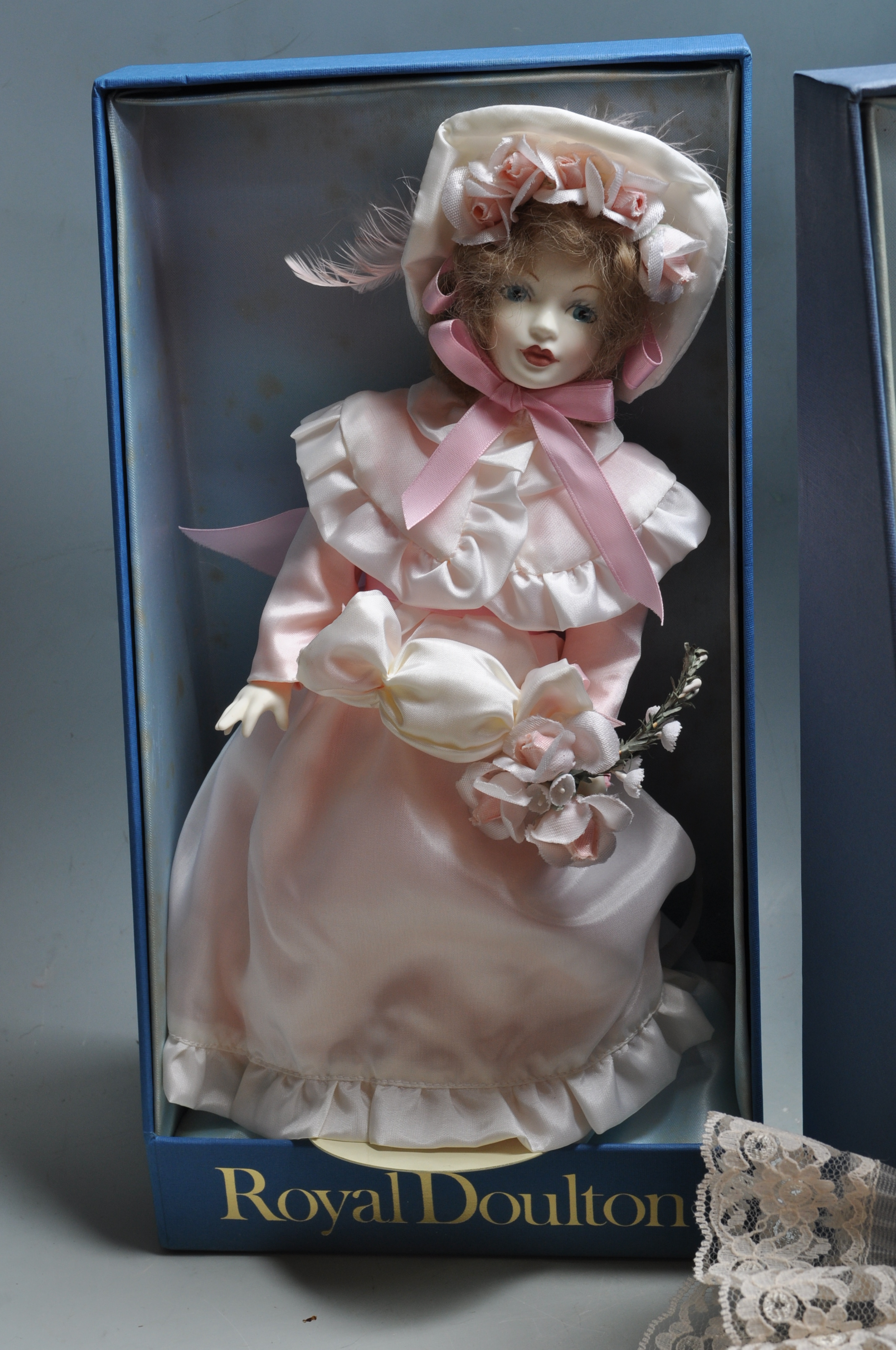 GROUP OF ROYAL DOULTON AND DANBURY MINT DOLLS - Image 7 of 9