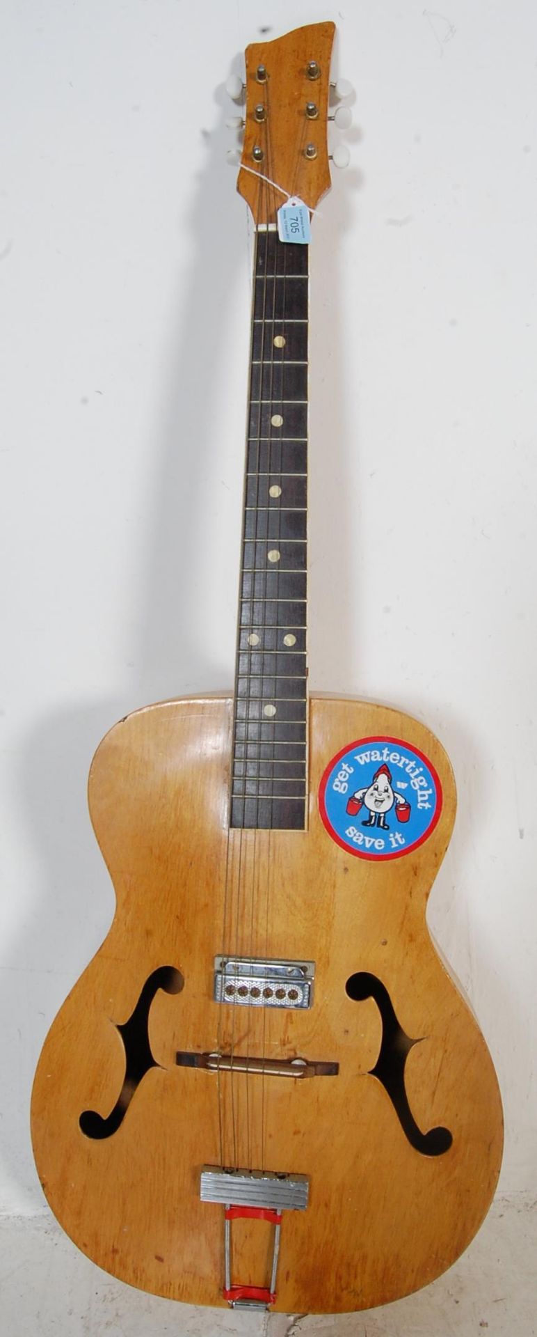 VALENCIA - VINTAGE ELECTRO ACOUSTIC GUITAR - Bild 2 aus 8