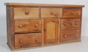 VICTORIAN 19TH CENTURY PINE DRESSER BASE SIDEBOARD