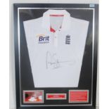 ANDREW STRAUSS CRICKET SIGNED SHIRT