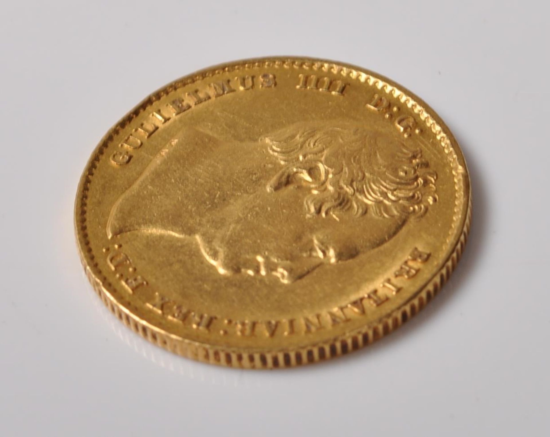 1832 WILLIAM IV GOLD SOVEREIGN COIN - Bild 4 aus 4