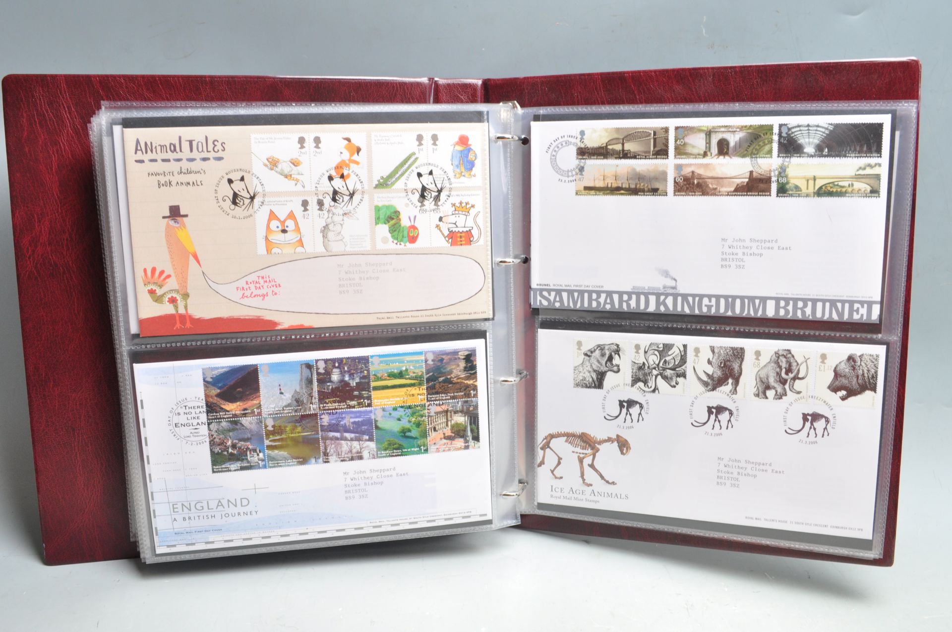 FOUR ALBUMS OF ROYAL MAIL FIRST DAY COVERS - Bild 25 aus 25