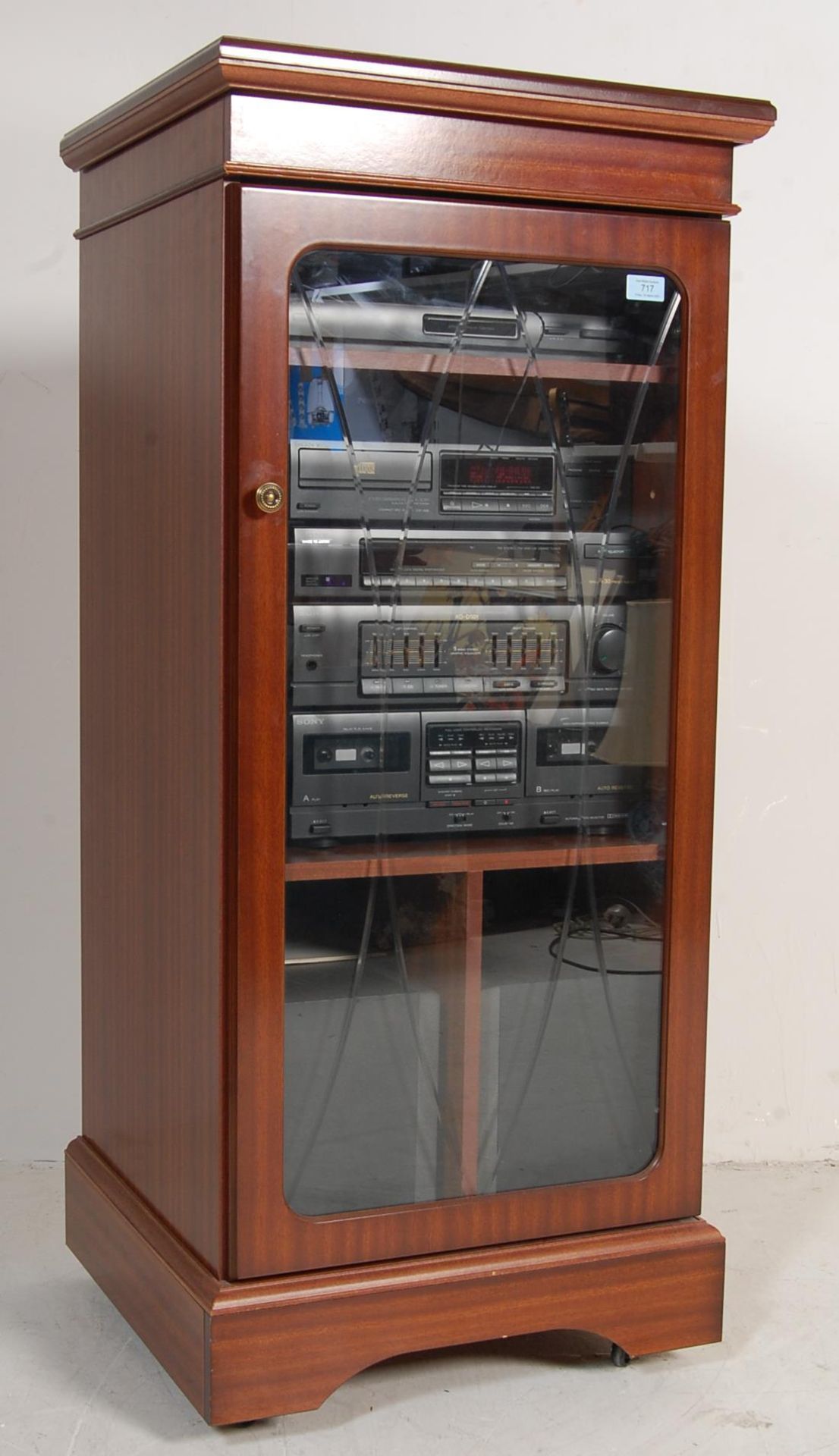 VINTAGE RETRO 20TH CENTURY SONY HI-FI AUTIO ENTERTAINMENT STACKING SYSTEM