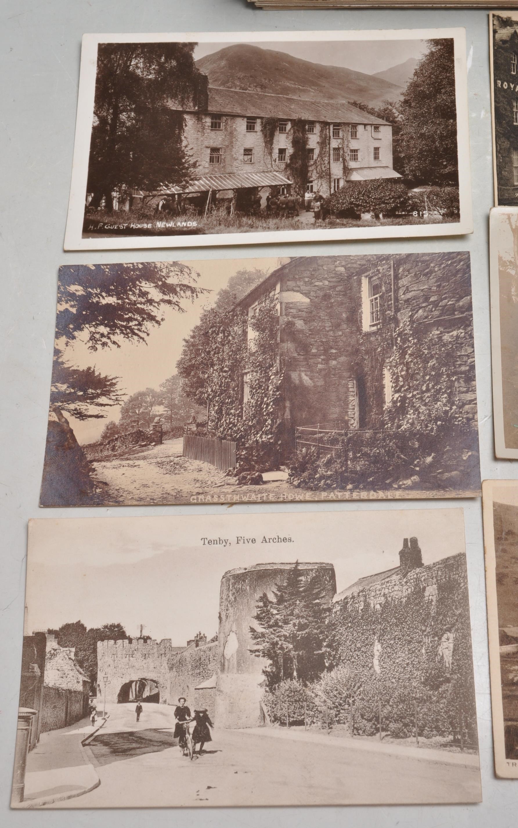 LARGE COLLECTION OF OLD BRITISH PICTURE POSTCARDS - Image 11 of 27