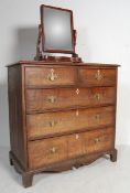 19TH CENTURY NORTH COUNTRY CHEST OF DRAWERS