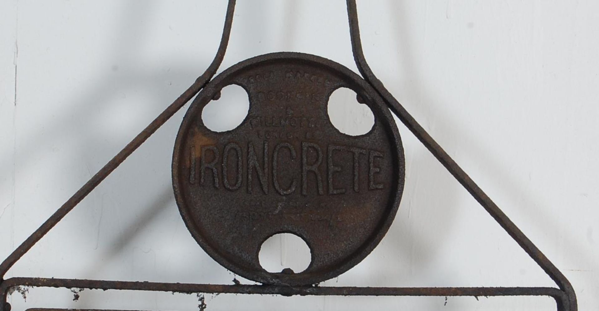 19TH CENTURY VICTORIAN IRON GARDEN ROLLER - Bild 3 aus 6