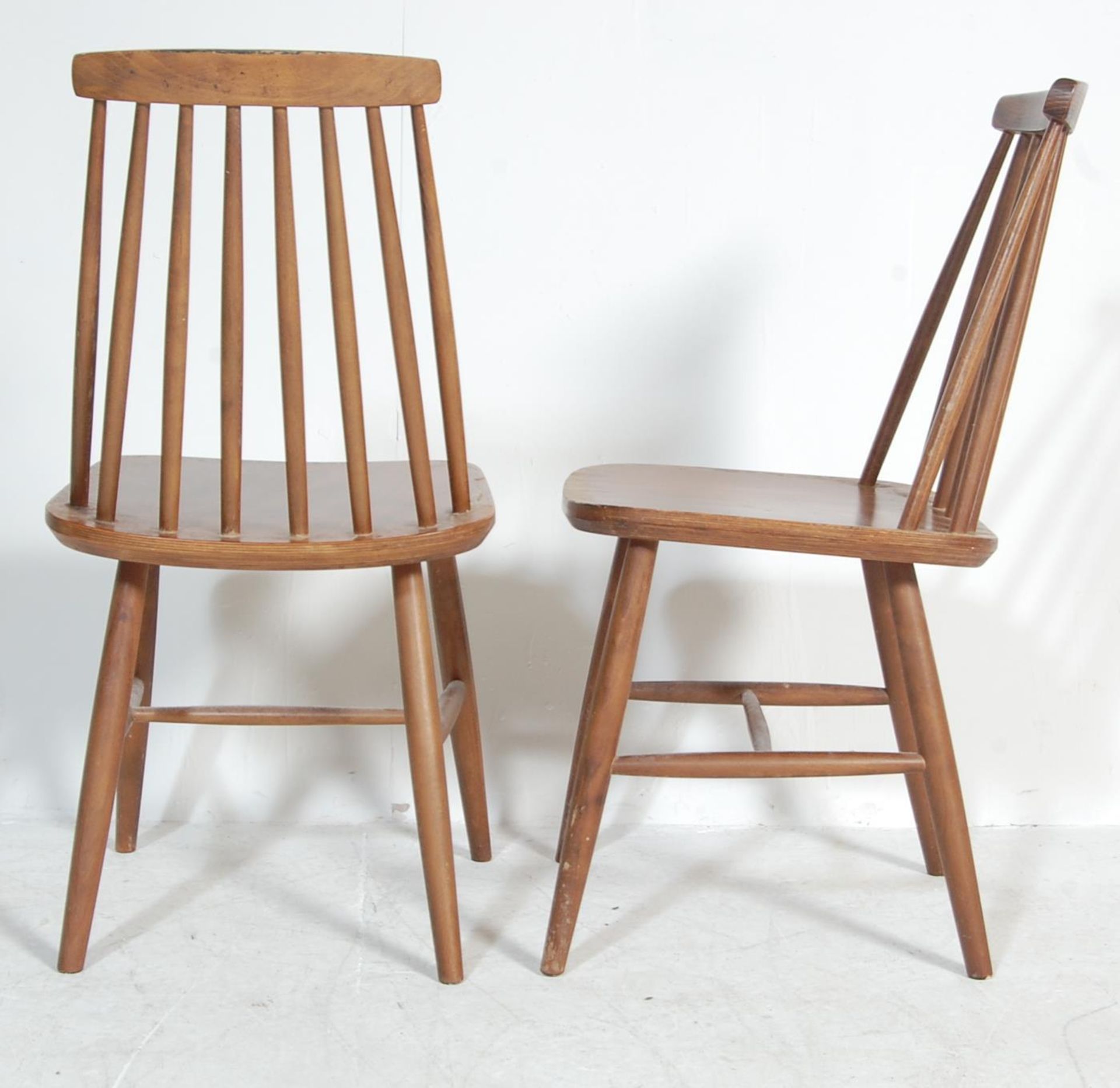 RETRO VINTAGE LATE 20TH CENTURY ERCOL STYLE EXTENDABLE DINING AND CHAIRS - Bild 9 aus 9