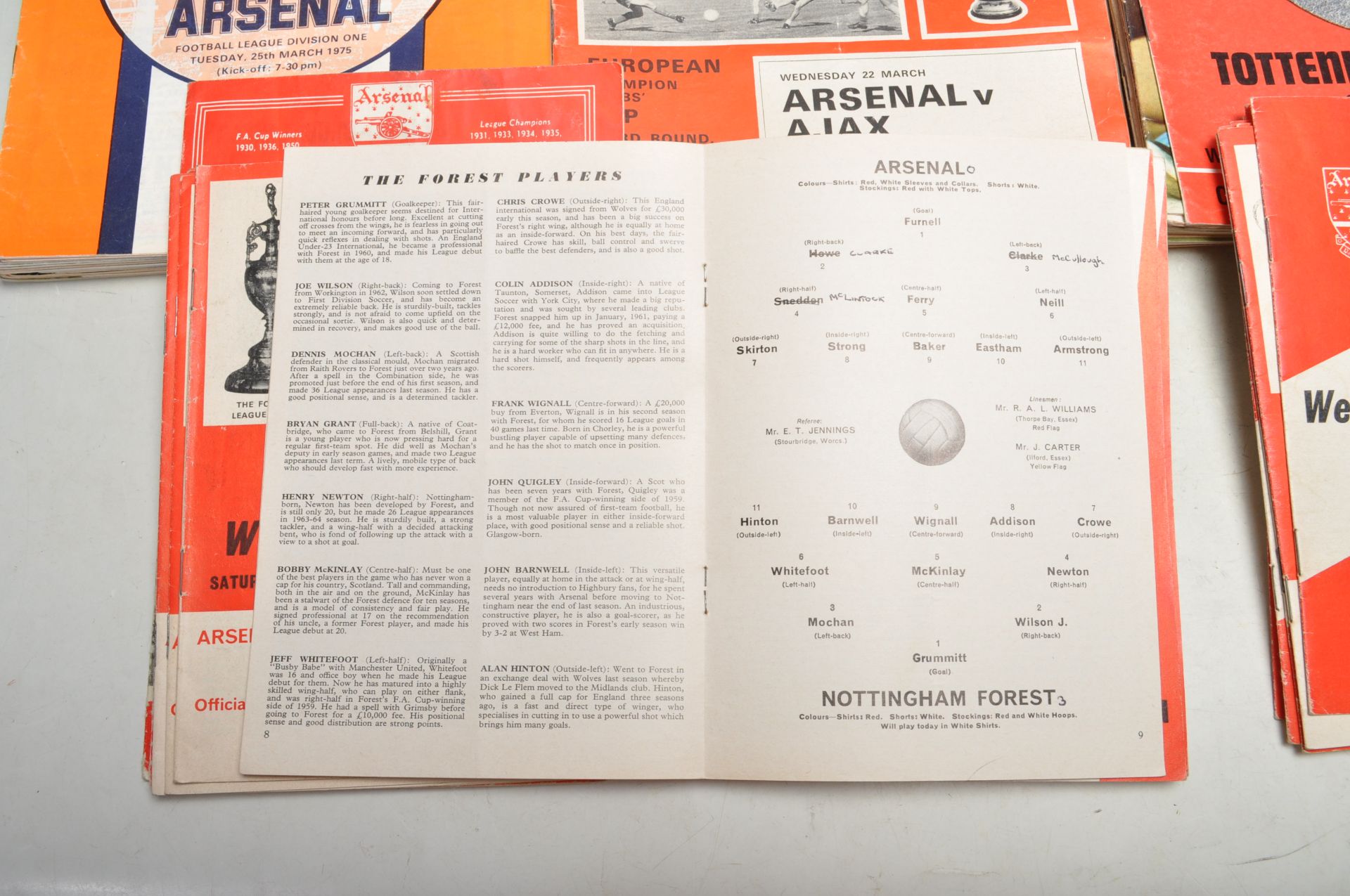 COLLECTION OF ARSENAL FOOTBALL CLUB RELATED EPHEMERA - Bild 6 aus 8