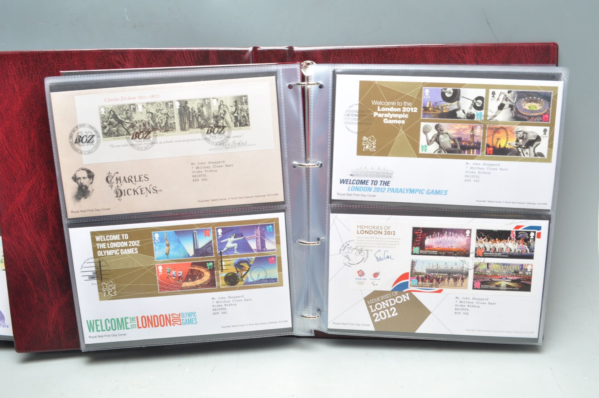 FOUR ALBUMS OF ROYAL MAIL FIRST DAY COVERS - Bild 7 aus 25