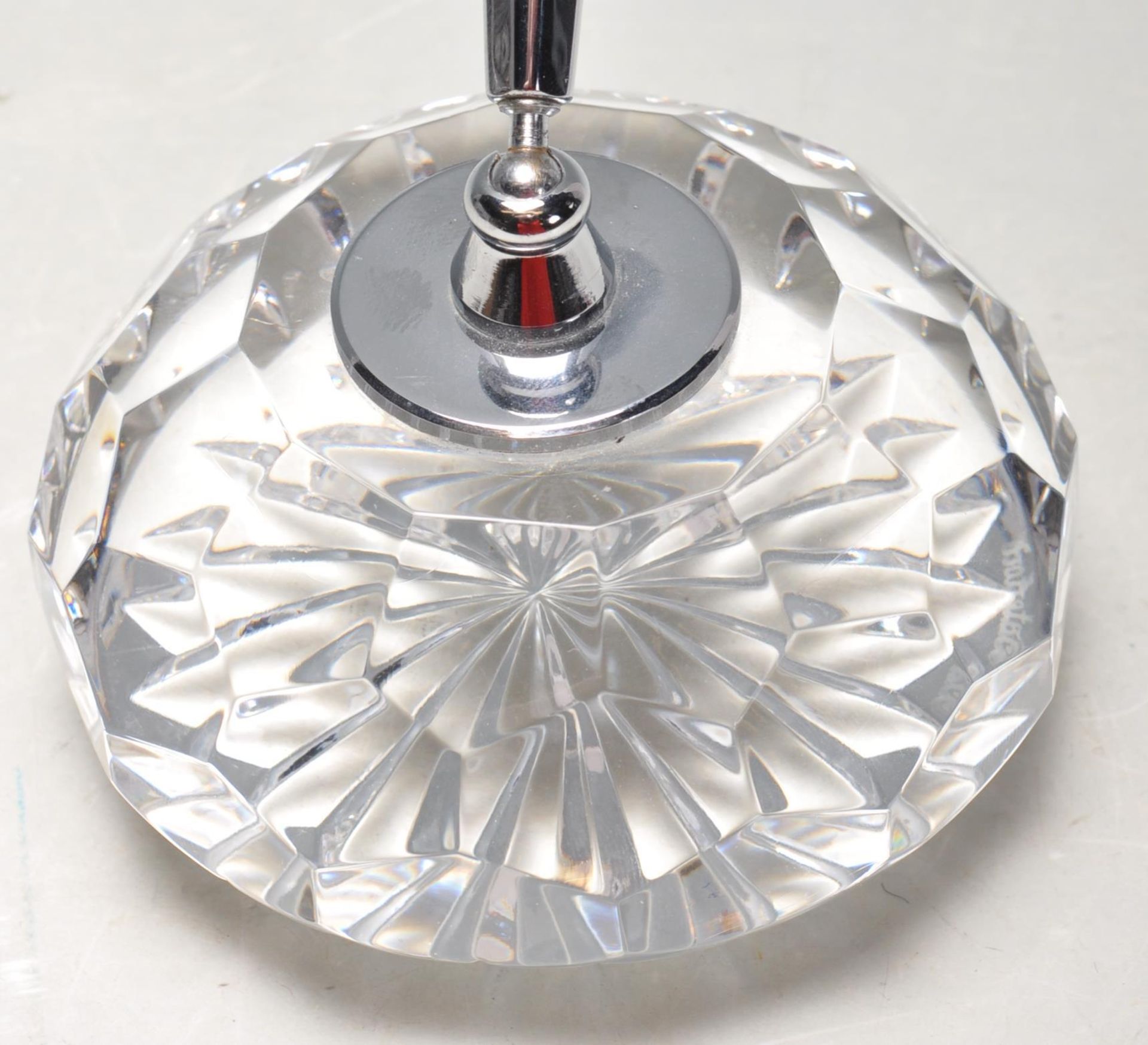 VINTAGE LATE 20TH CENTURY WATFORD CUT CRYSTAL PEN HOLDER - Bild 6 aus 8