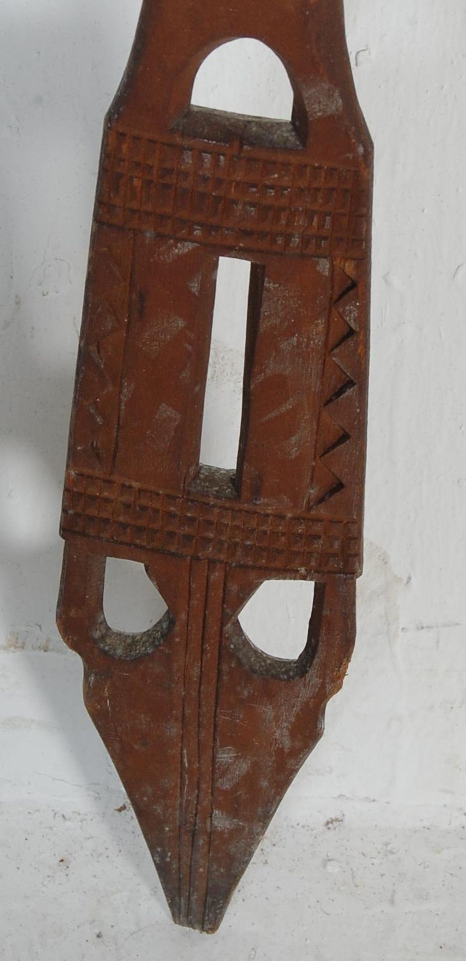 THREE 20TH CENTURY AFRICAN TRIBAL CEREMONIAL PADDLES - Image 13 of 25