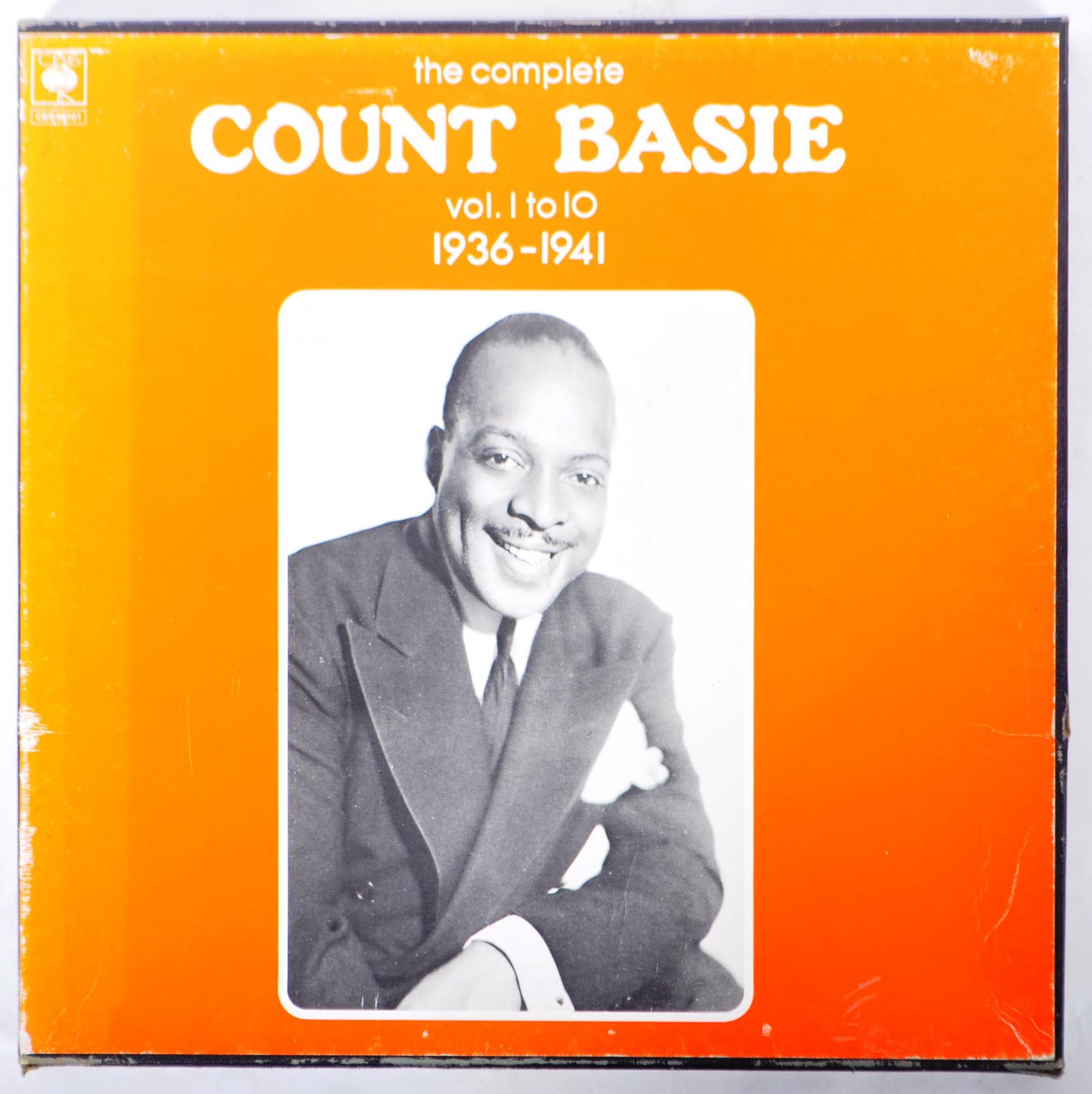 COUNT BASIE - THE COMPLETE VOL. 1 - 10 (1936 - 1941) VINYL BOX SET