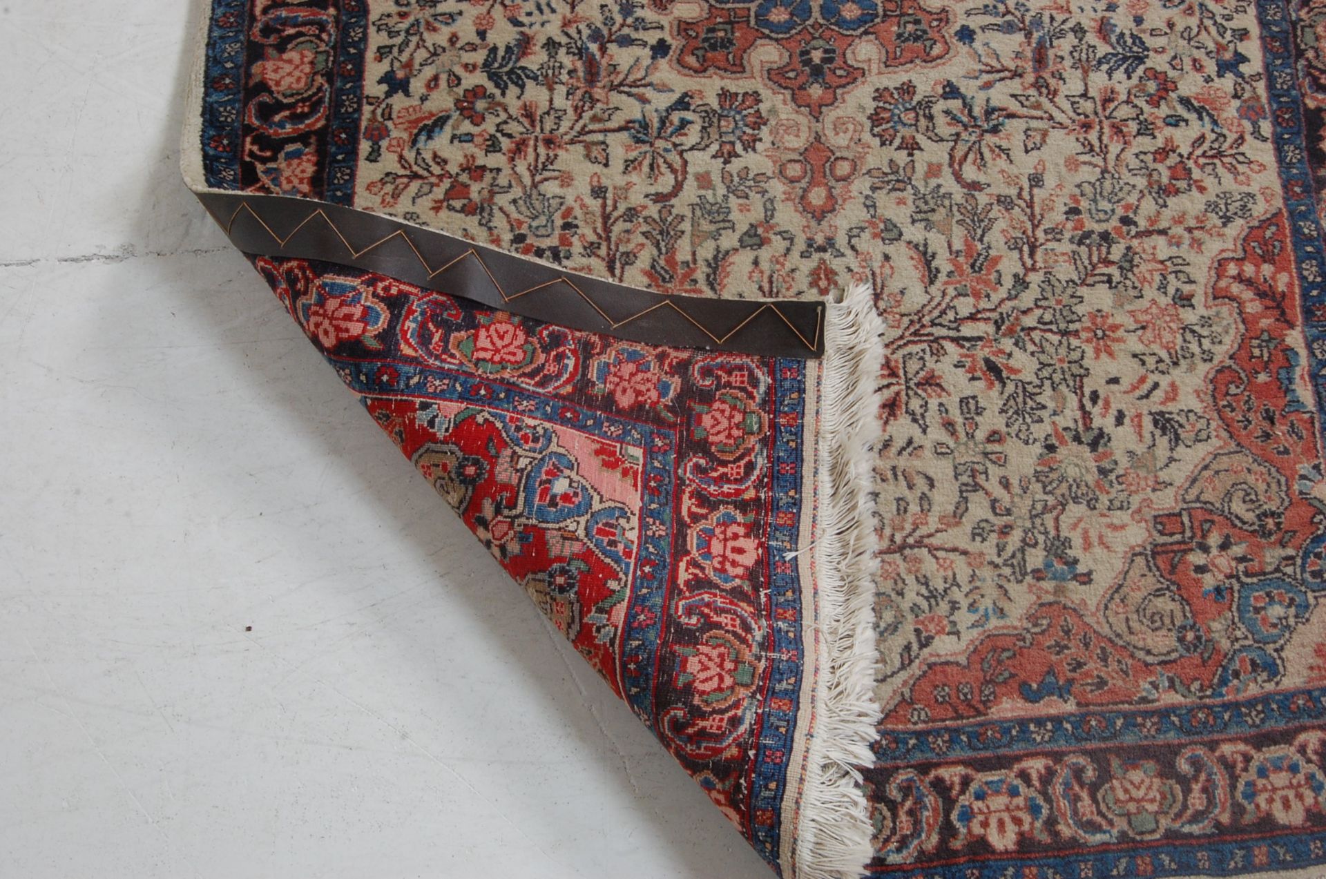 MID CENTURY AFGHAN / NORTHWESTERN IRAN BIDJAR CARPET RUG - Bild 7 aus 7