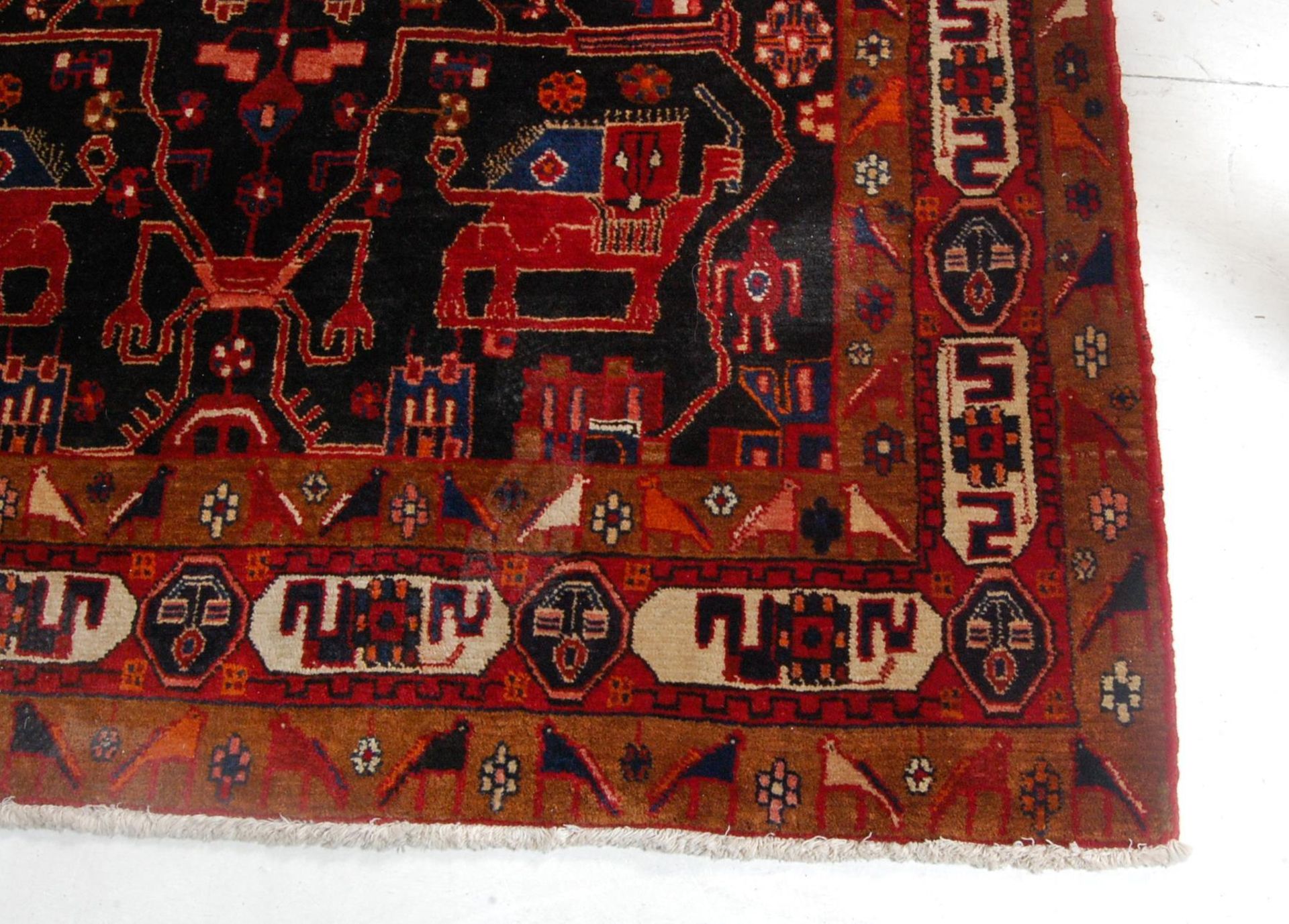 LARGE 20TH CENTURY PERSIAN / IRANIAN NAHAVAND RUG - Bild 2 aus 6