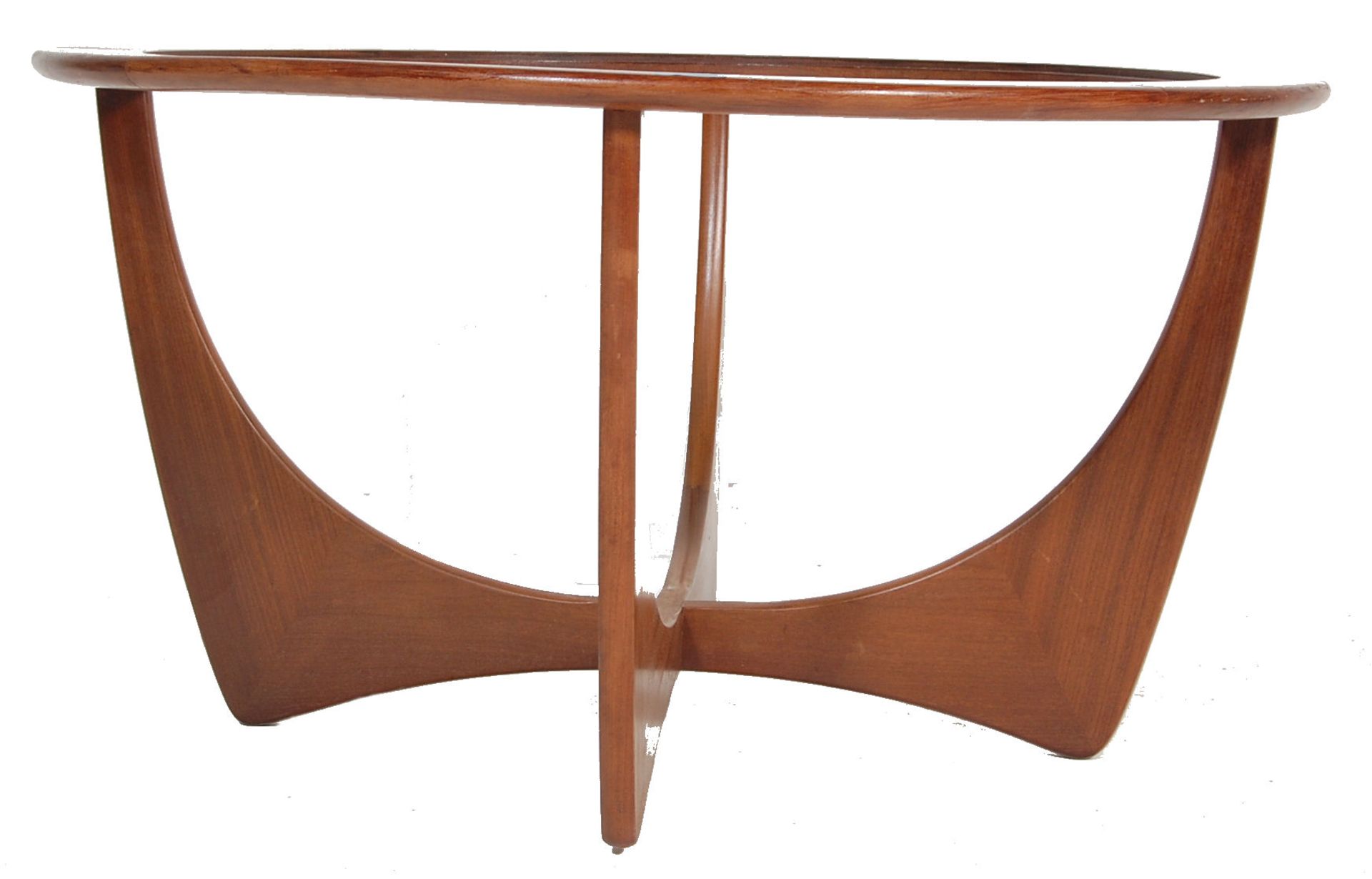 RETRO VINTAGE 1960S TEAK WOOD ATOMIC COFFEE TABLE