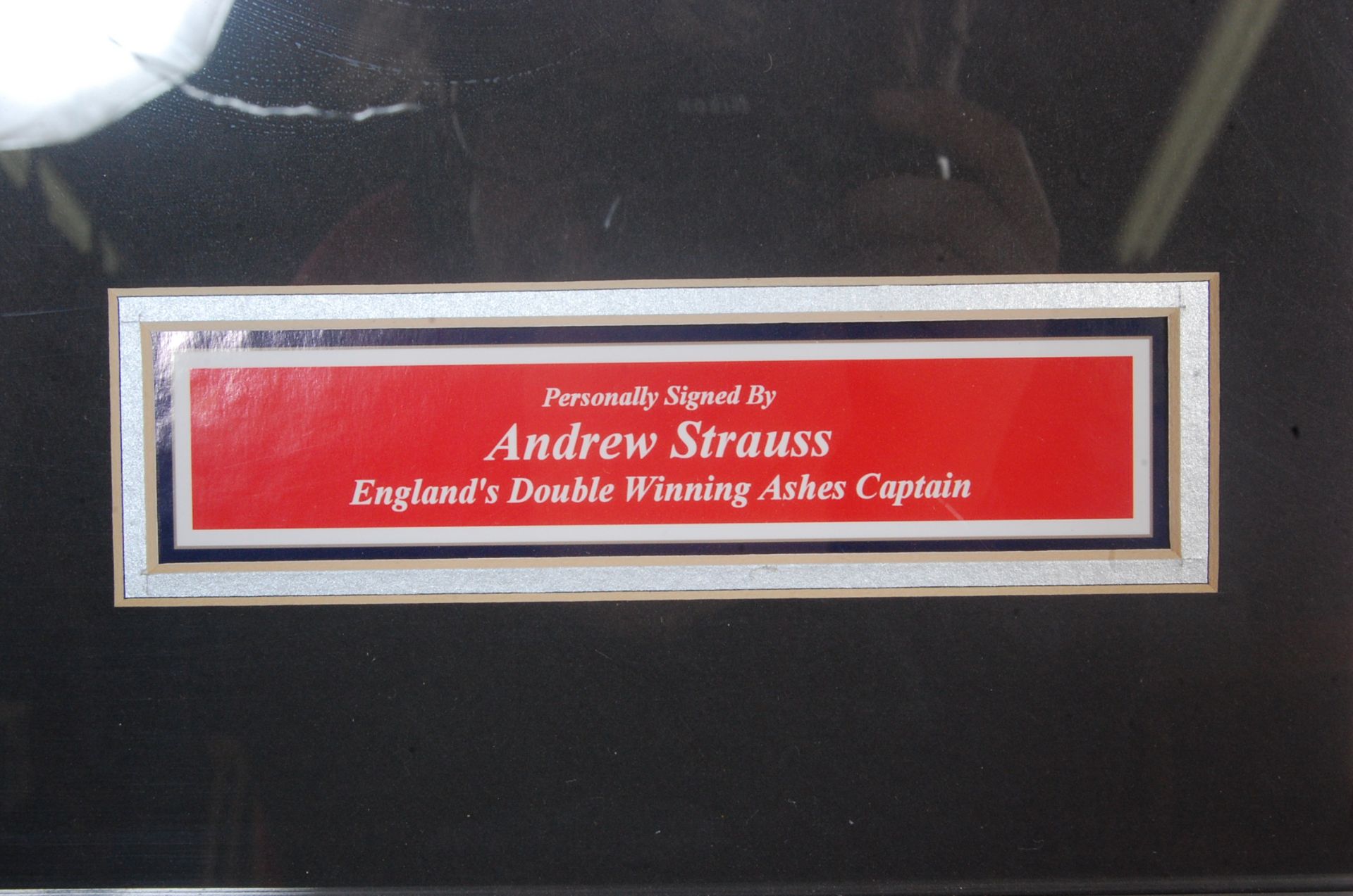 ANDREW STRAUSS CRICKET SIGNED SHIRT - Bild 3 aus 7