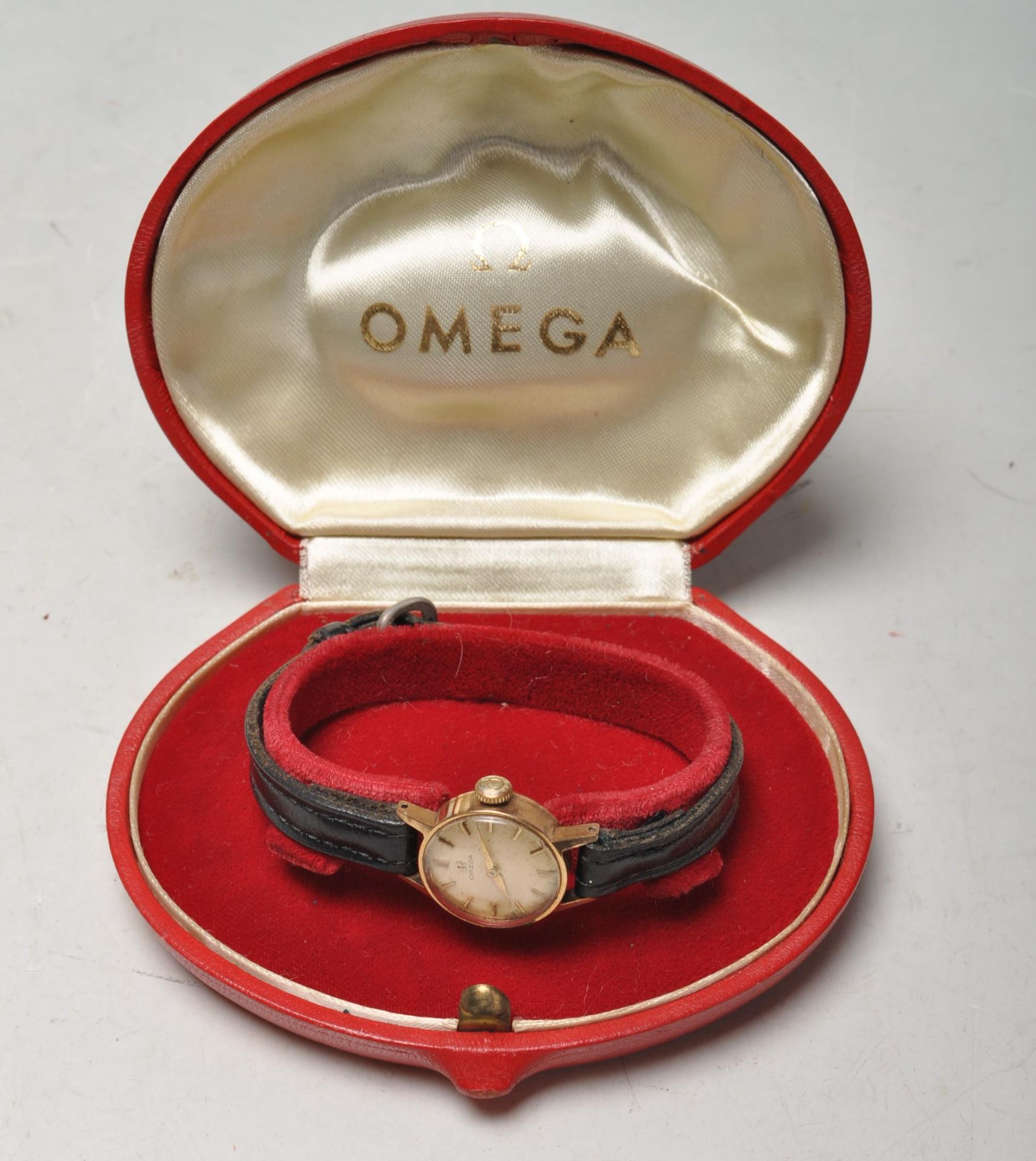 ORIGINAL 1960’S OMEGA COCKTAIL WRISTWATCH WITH 9CT GOLD CASE - Bild 6 aus 6