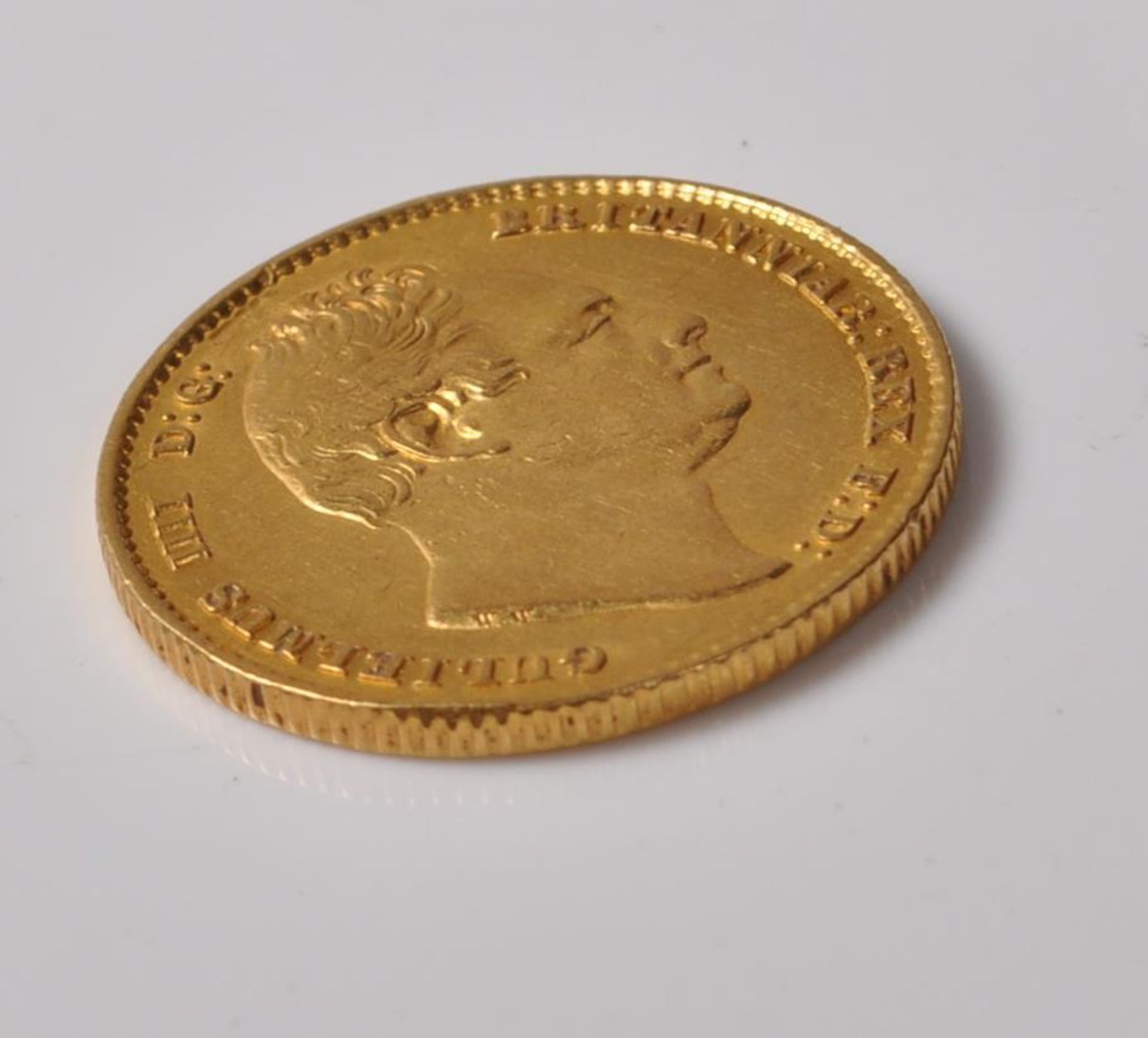 1832 WILLIAM IV GOLD SOVEREIGN COIN - Bild 3 aus 4
