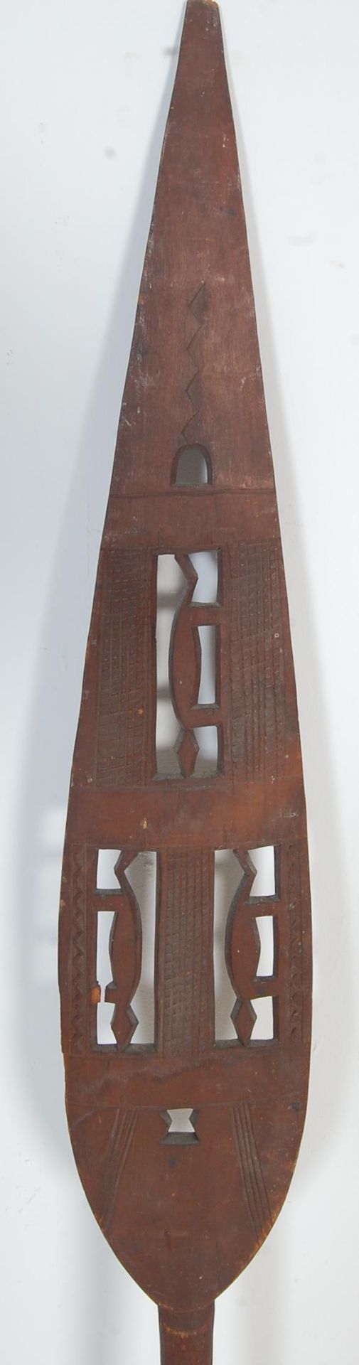 THREE 20TH CENTURY AFRICAN TRIBAL CEREMONIAL PADDLES - Image 6 of 25