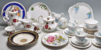 ROYAL ALBERT FORGET ME NOT PATTERN TEA SET AND CER