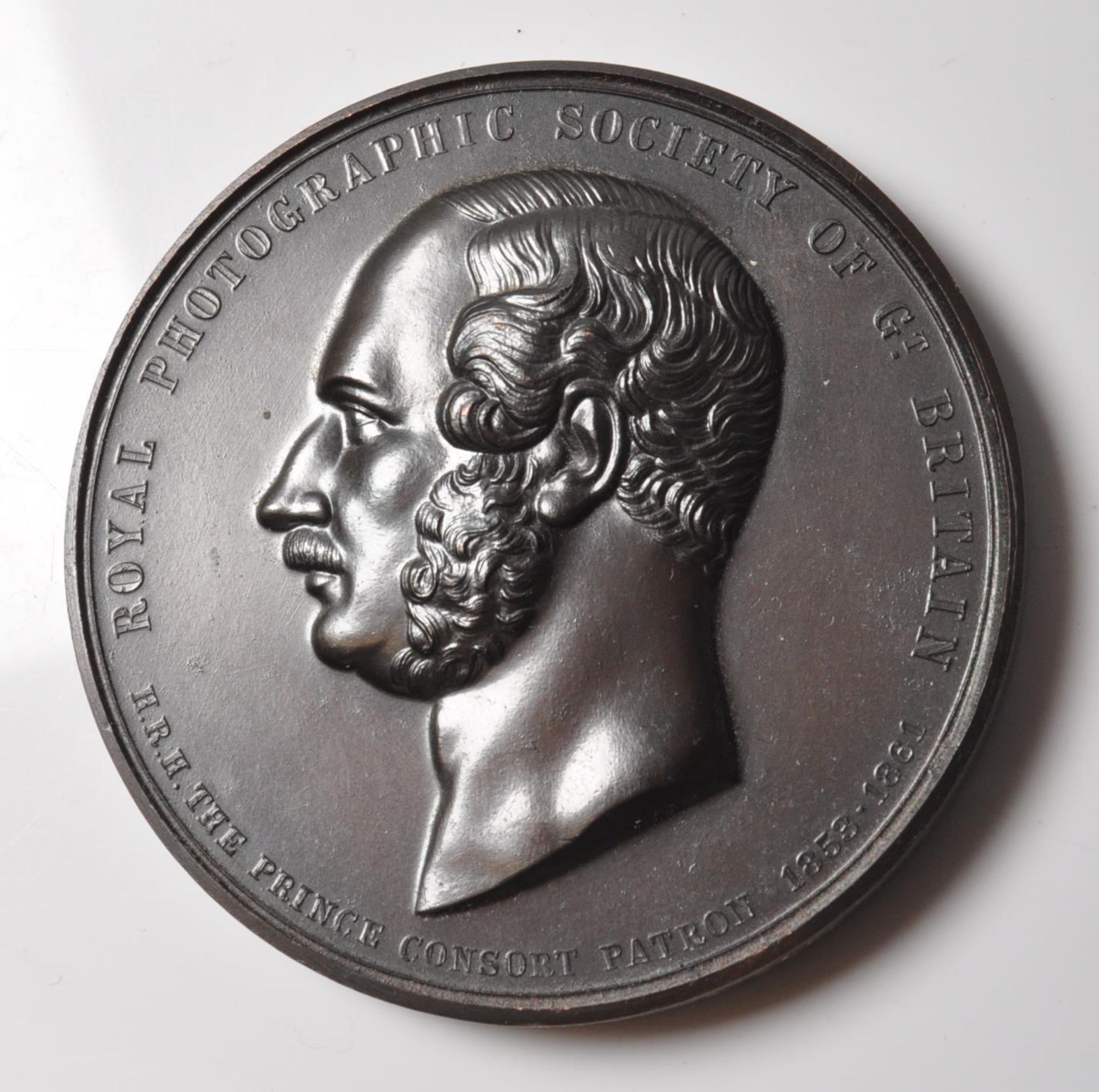 RARE COPPER MEDAL FROM THE ROYAL PHOTOGRAPGIC SOCIETY OF GREAT BRITAIN