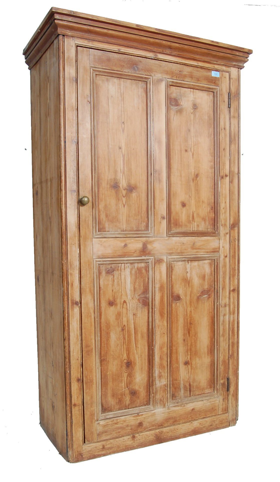 VICTORIAN STYLE LARGE COUNTRY PINE LARDER CUPBOARD