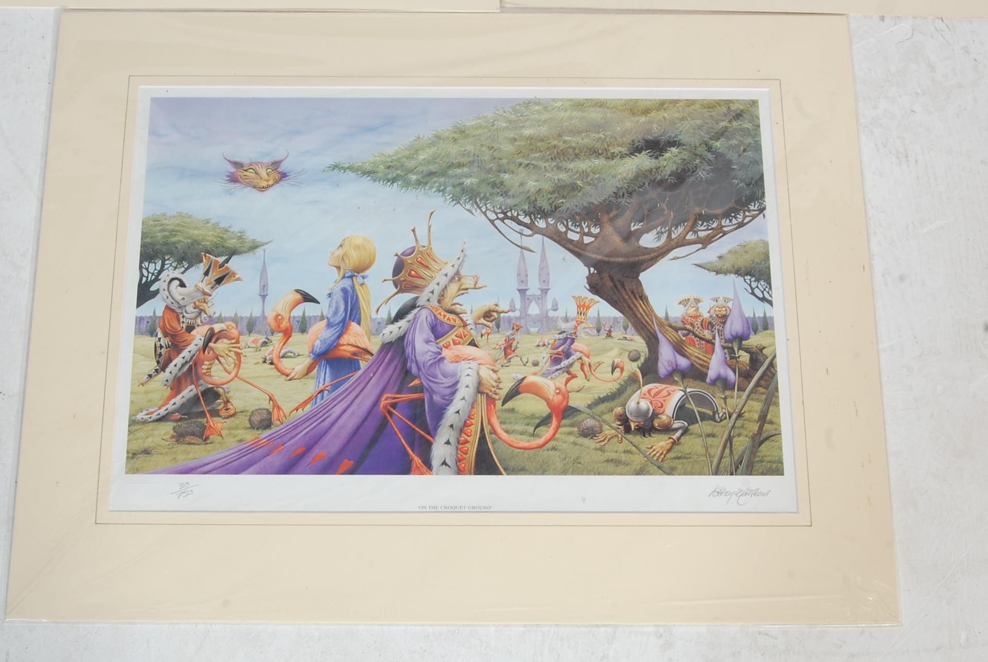 AFTER RODNEY MATTHEWS - FOUR LIMITED EDITION ALICE AND WONDERLAND SIGNED - Bild 2 aus 13